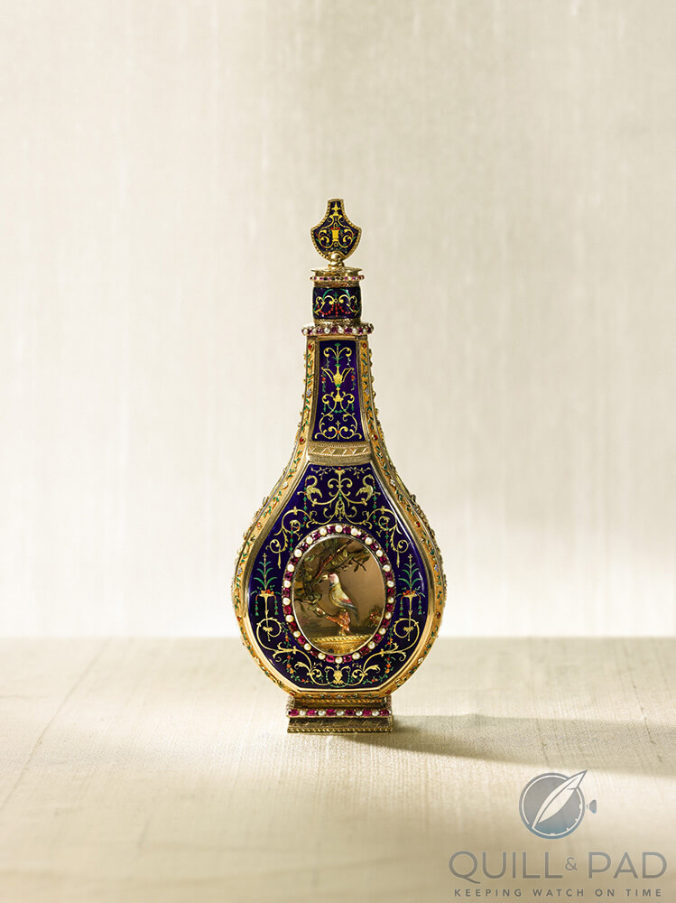 Scent flask with singing bird by Pierre Jaquet-Droz circa 1785