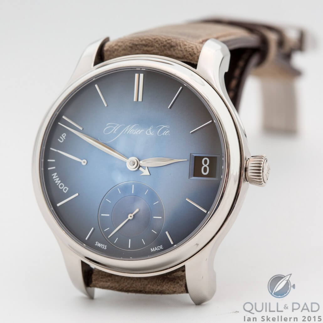 Moser Ventura Small Seconds with fumé dial