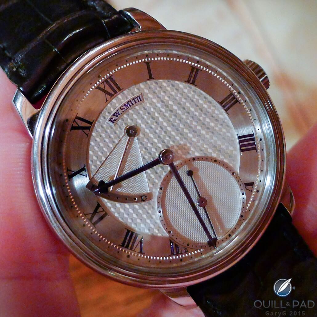 Time to eat: Roger Smith Series 2 seen at a collectors’ luncheon