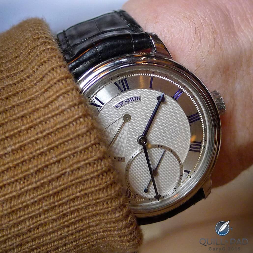 Wristshot: Roger Smith Series 2 in stainless steel