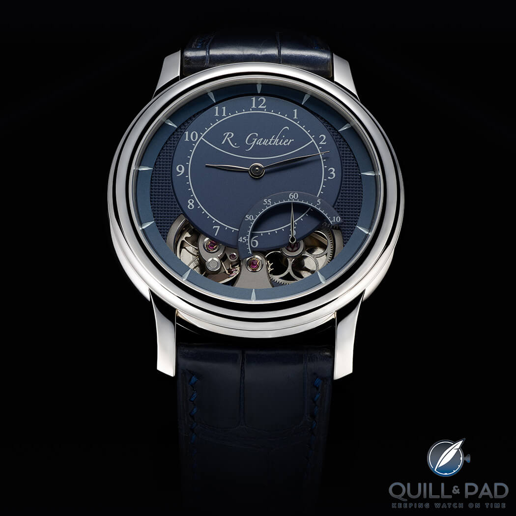 Romain Gauthier HMS Ten in platinum