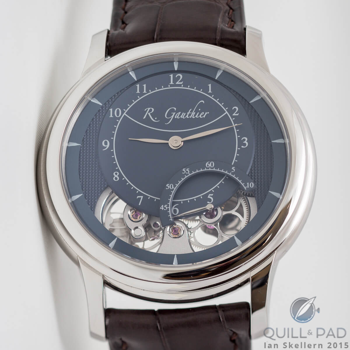 Romain Gauthier HMS Ten in platinum