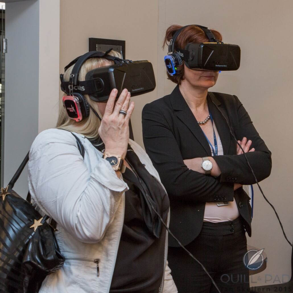 Oculus Rift virtual reality headsets at Schwarz-Etienne
