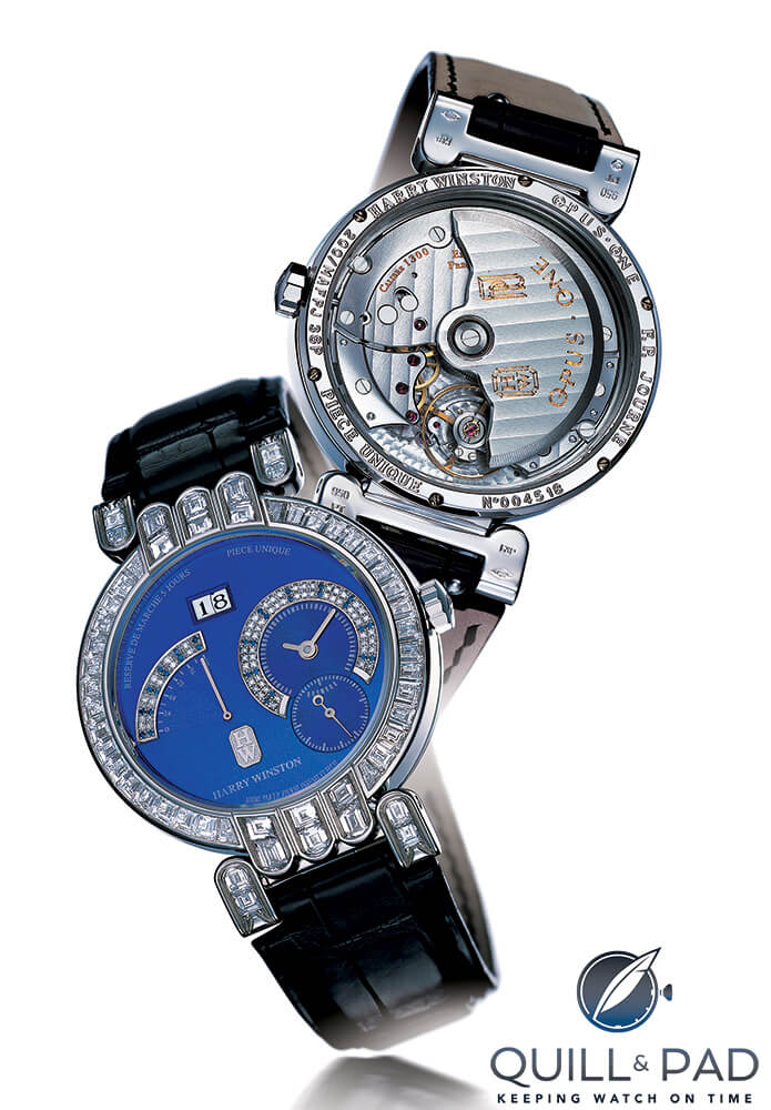 Harry Winston Opus 1 with power reserve by François-Paul Journe