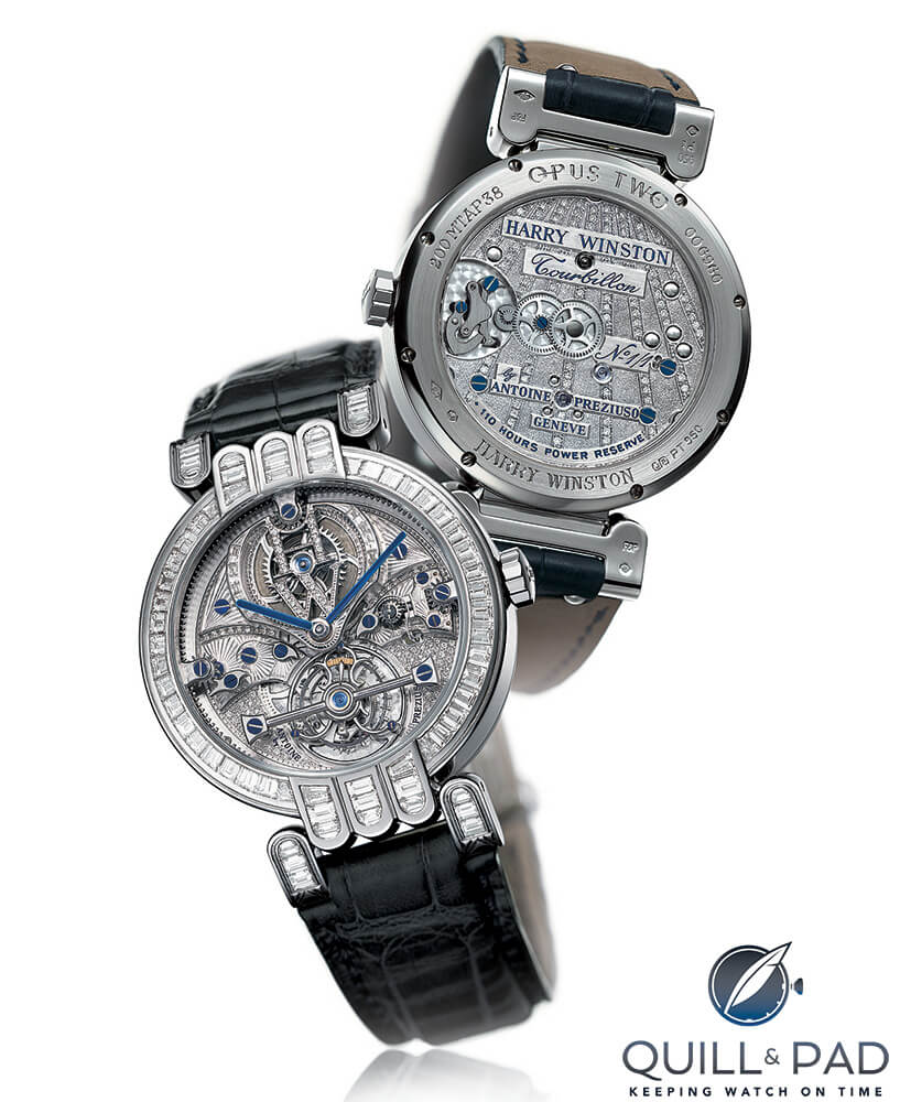 Harry Winston diamond-set Opus 2 by Antoine Preziuso