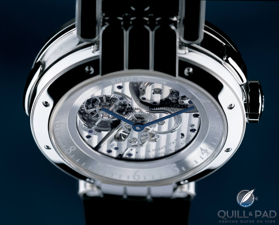 Harry Winston Opus 4 tourbillon side by Christophe Claret