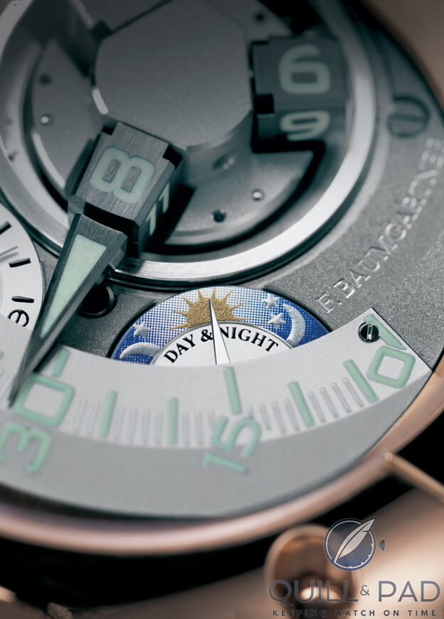 Harry Winston Opus 5 day/night indicator by Felix Baumgartner