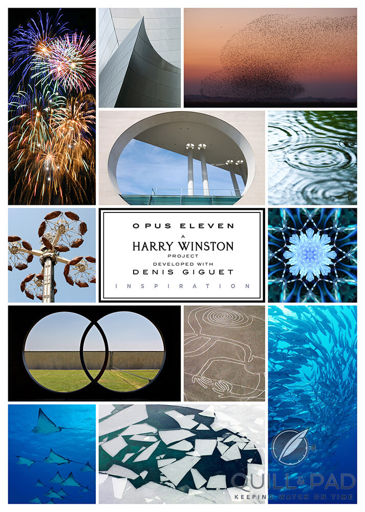 Opus 11 inspiration board