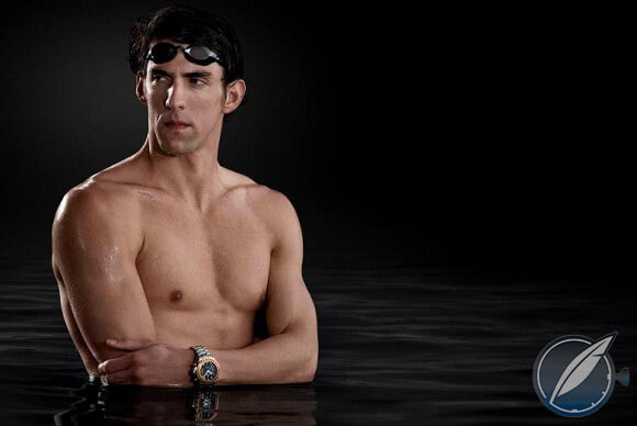 Omega ambassador Michael Phelps reflects on timekeeping (photo courtesy Omega)
