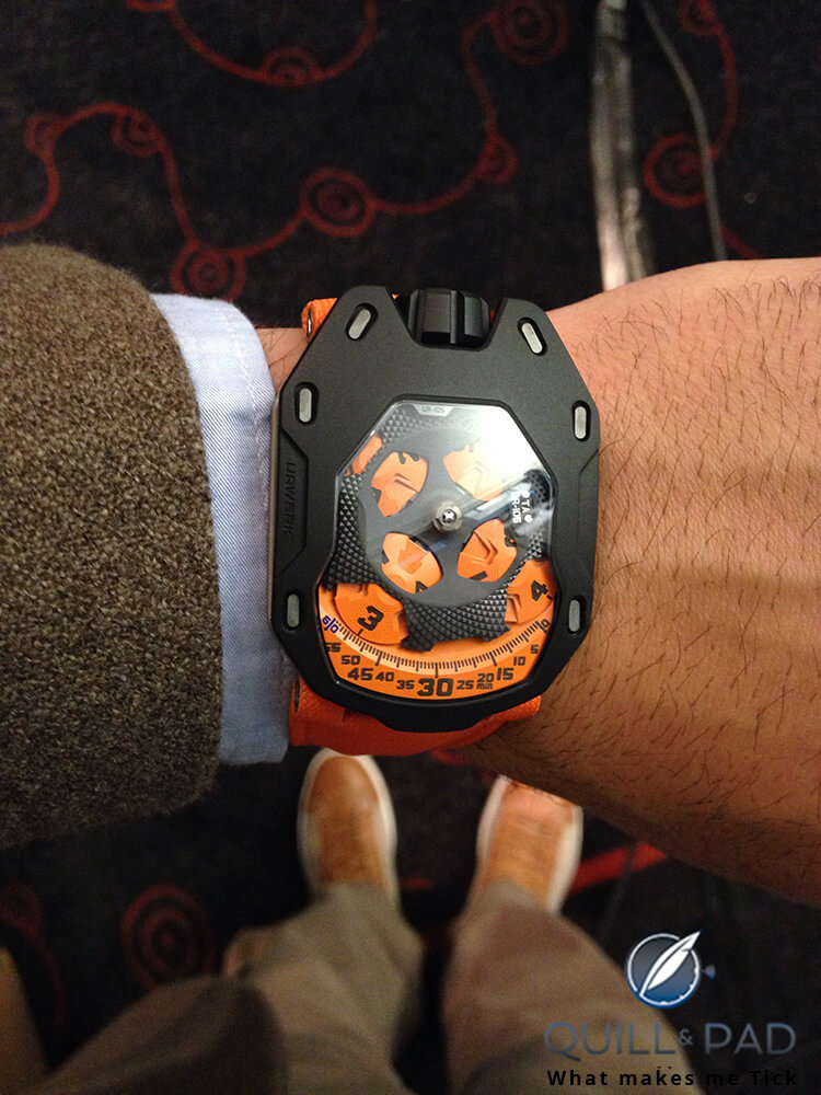 What makes me tick? An Urwerk UR-105 TA, for example