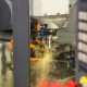 Milling underway in a Valbray 5-axis CNC machine