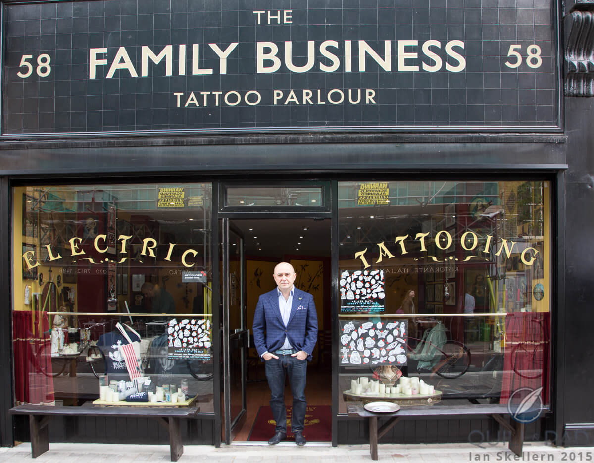 Mo Coppoletta outside The Family Business