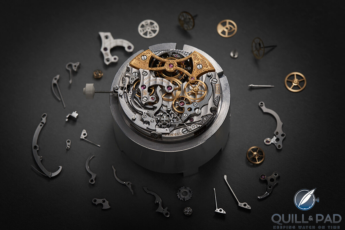 Assembling Vacheron Constantin chronograph Caliber 3200