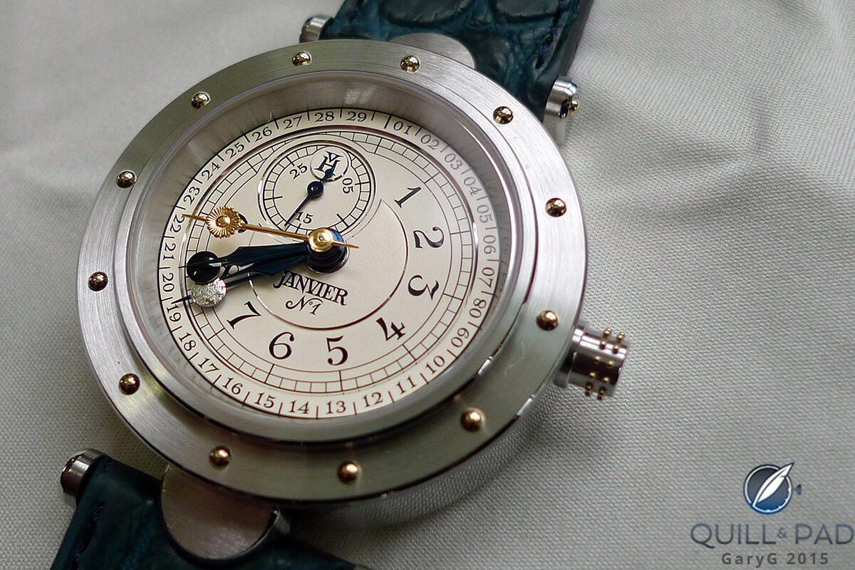 Sun and moon: the Classic Janvier by Vianney Halter
