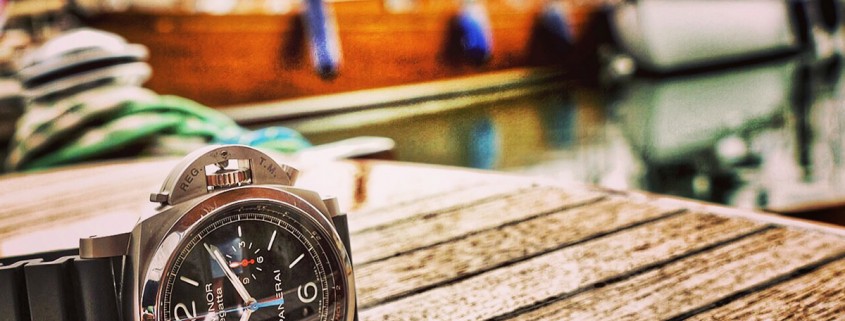 Panerai Luminor 1950 3 Days Regatta Flyback Chrono Titanio (Reference PAM 526), released in 2013, is a real head-turner