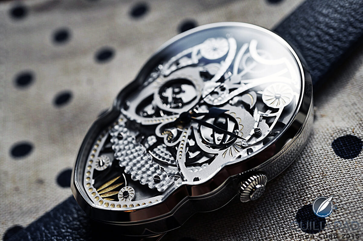 Fiona Krüger's Skull watch