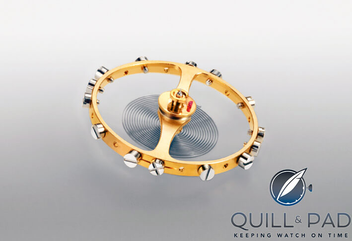 H. Moser & Cie balance wheel