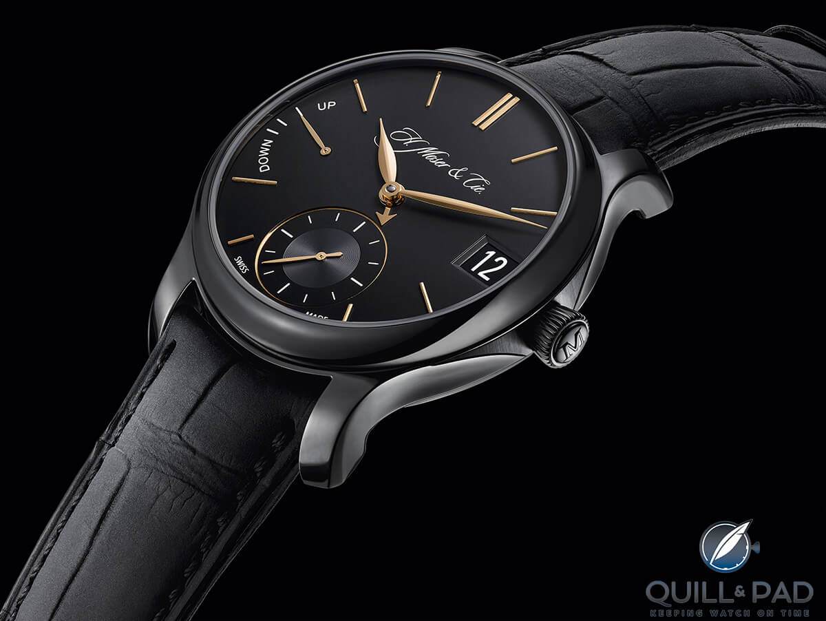 Endeavour Perpetual Calendar Black by H. Moser & Cie