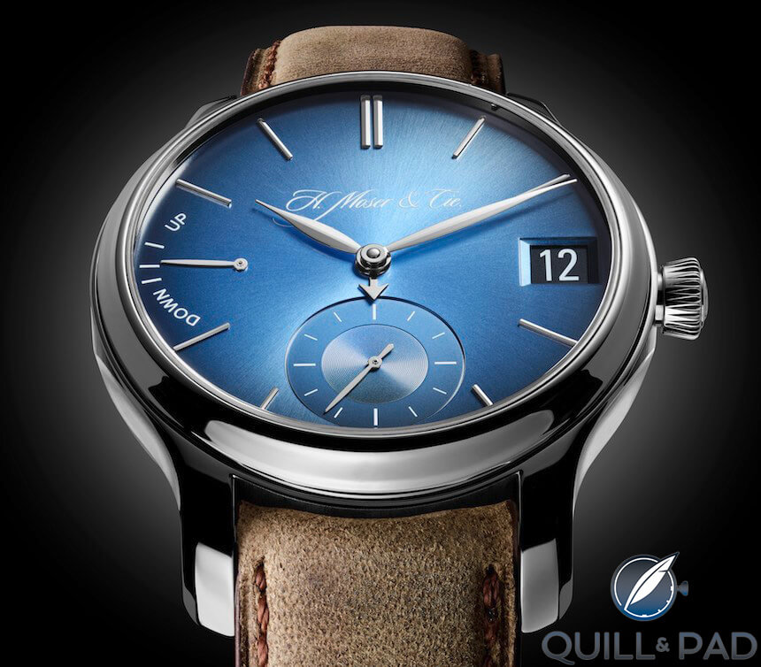 H. Moser & Cie Endeavour Perpetual Calendar Funky Blue