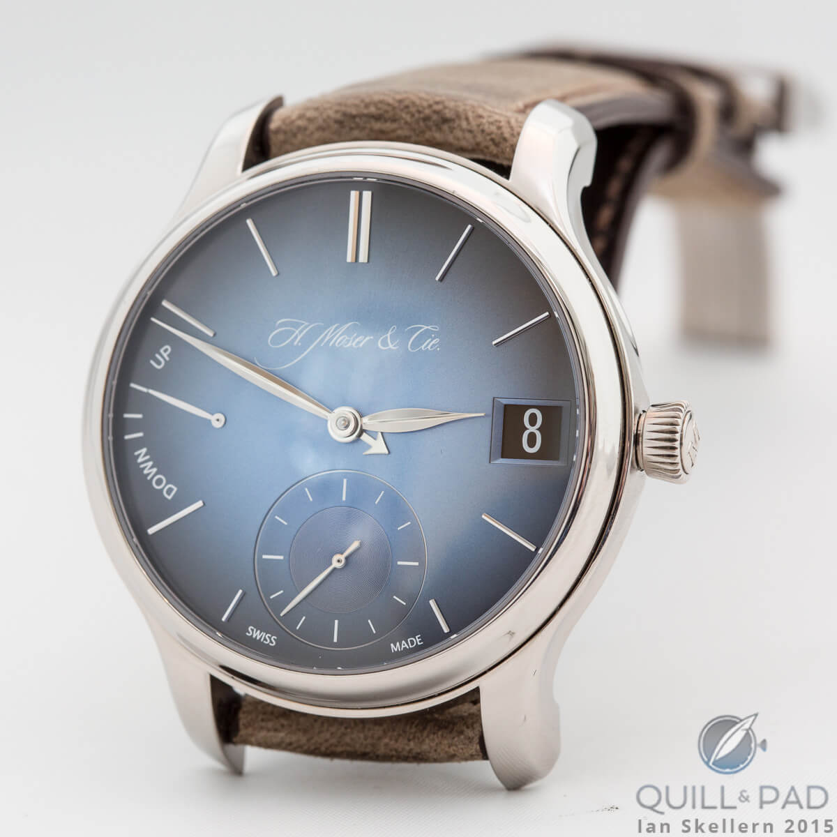 H. Moser & Cie Endeavour Perpetual Calendar Funky Blue