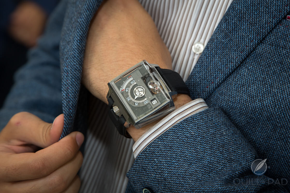 Wristshot Hautlence Vortex