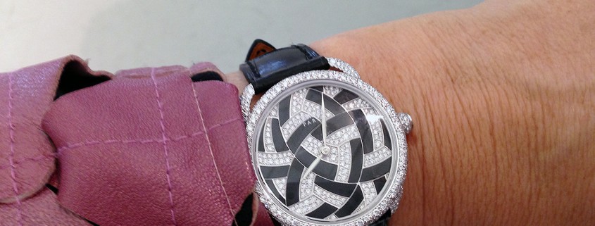 Hermès Arceau Temari on the wrist