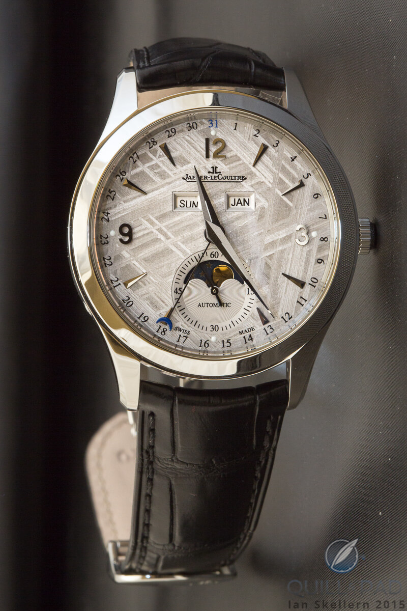 Jaeger-LeCoultre Master Calendar Meteorite in stainless steel