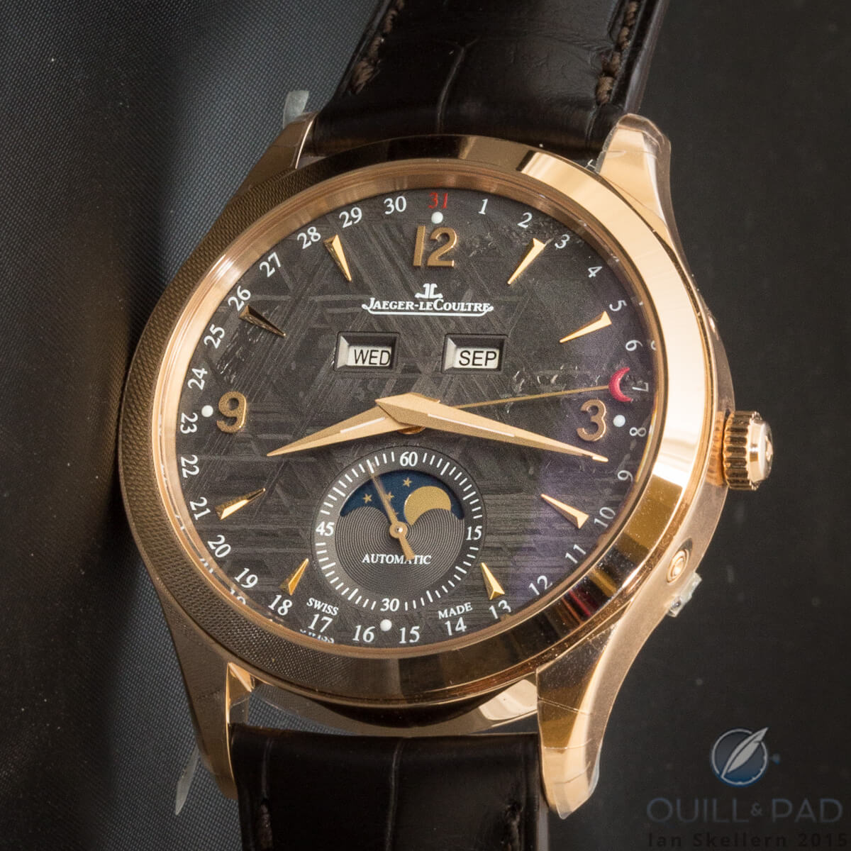 Jaeger-LeCoultre Master Calendar Meteorite in pink gold