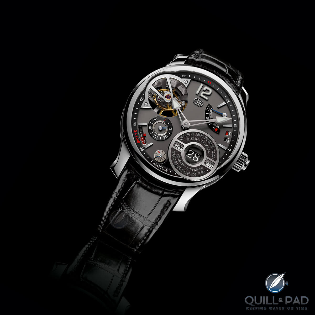 Greubel Forsey Quantième Perpétuel à Équation in platinum