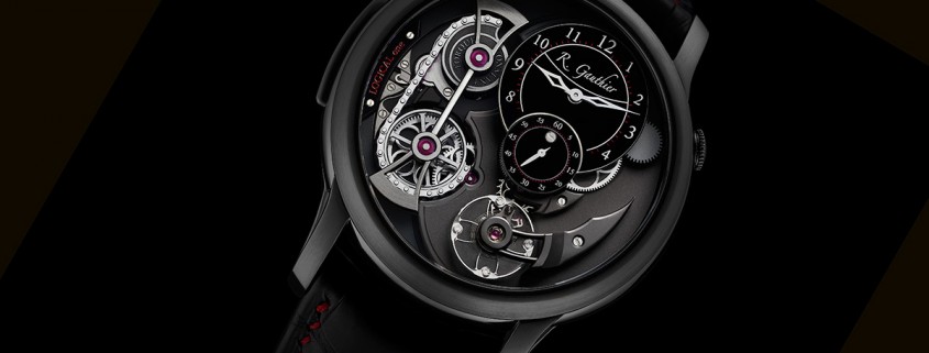 Titanium cased Romain Gauthier Logical One Black