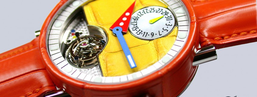 This surely must be the world's wildest tourbillon. Alain Silberstein we salute you!
