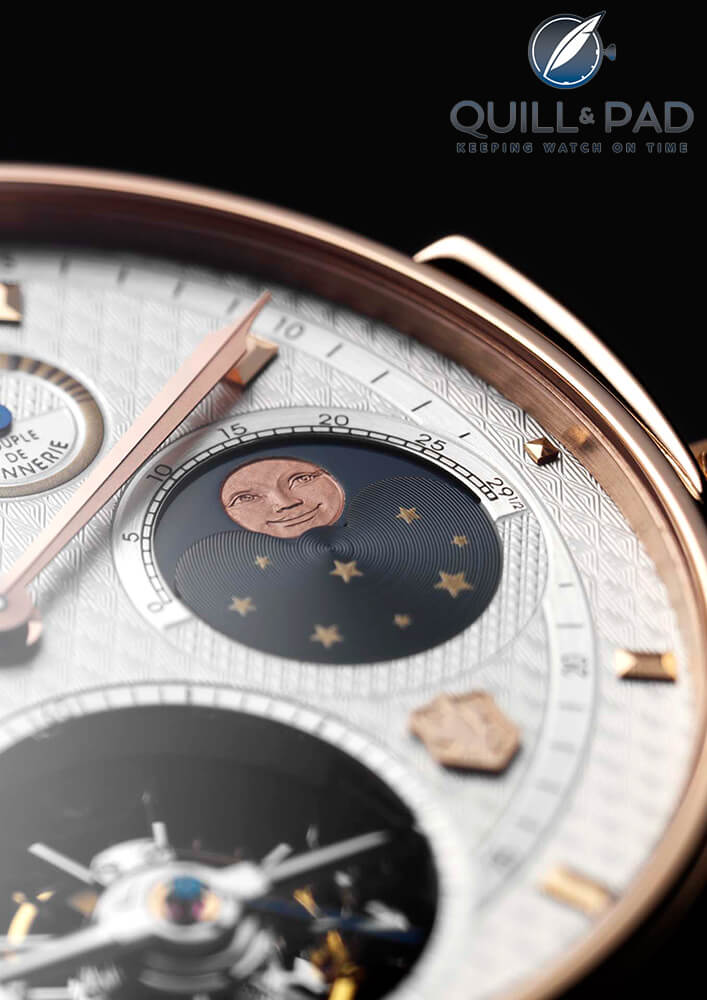 Moon phase of the Vacheron Constantin Tour de l'Ile