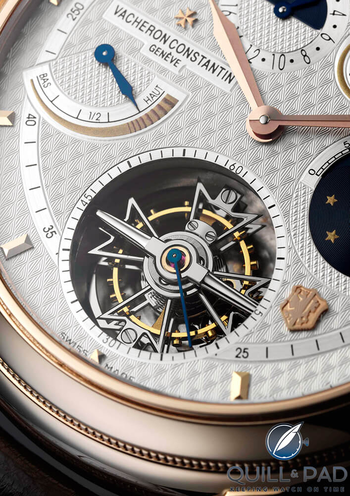 Tourbillon of the Vacheron Constantin Tour de l'Ile