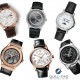 Calendar watches pre-selected for the 2015 GPHG. Clockwise from top left: Hermès Slim d'Hermès QP, Blancpain Villeret, Quantième Complet, Claude Meylan Full Calendar, Ulysse Nardin FreakLab, Tiffany & Co CT60 Annual Calendar, and Hublot Classic Fusion Aeromoon