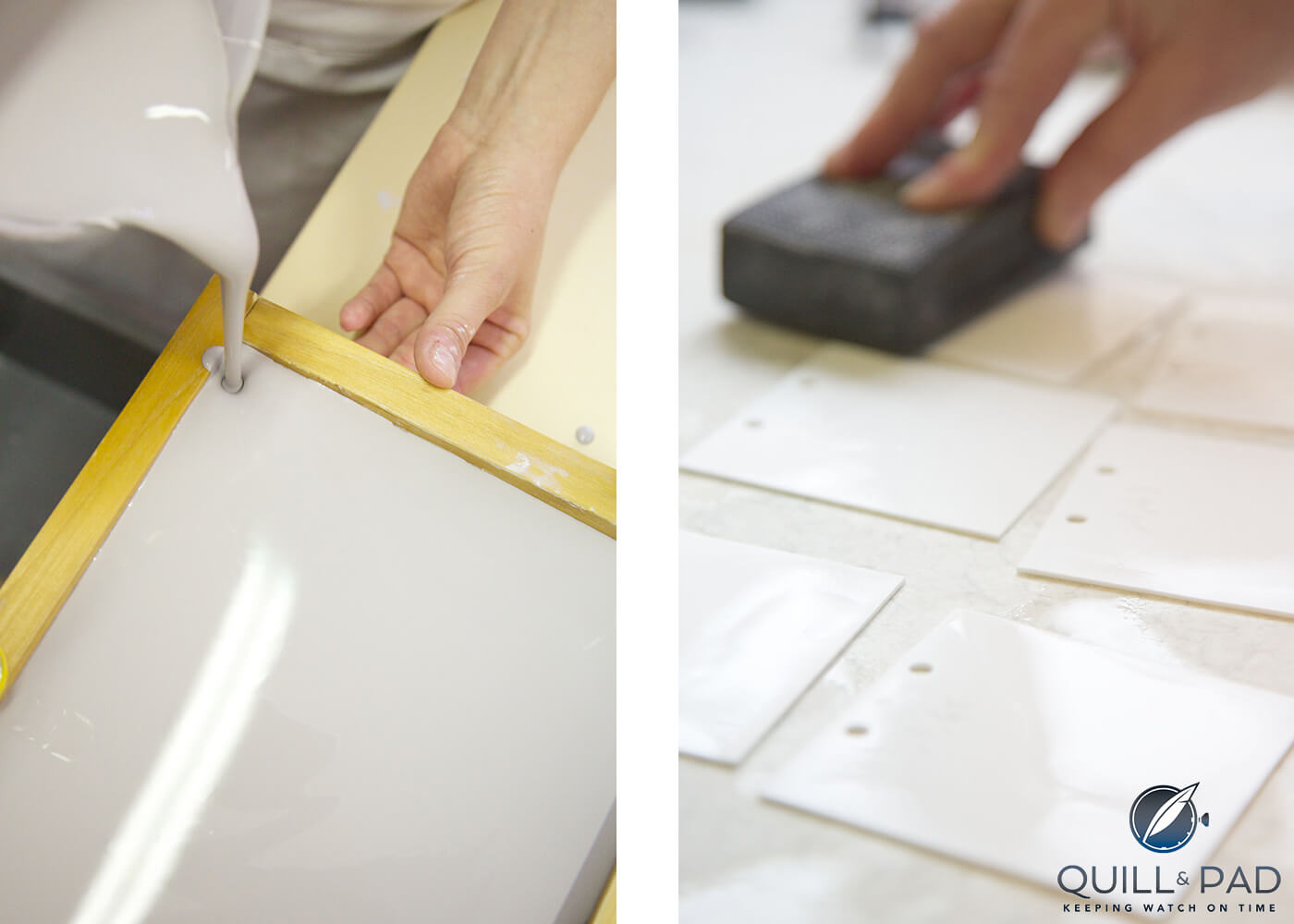 Making porcelain at the Manufacture National de Sèvres (photo courtesy Alfredo Piola/Hermès)