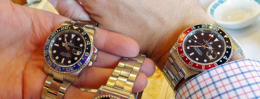 Some Friends’ Rolexes as Seen at a Recent Group Lunch