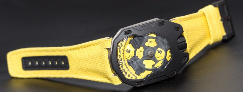 The Urwerk UR-105 features bright color, but is that enough?