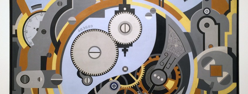 The ‘Watch’ painting by American artist Gerald Murphy