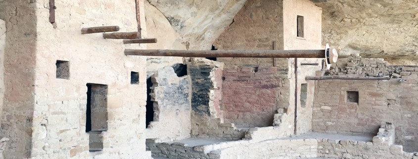 Part of Balcony House in Mesa Verde National Park, Colorado