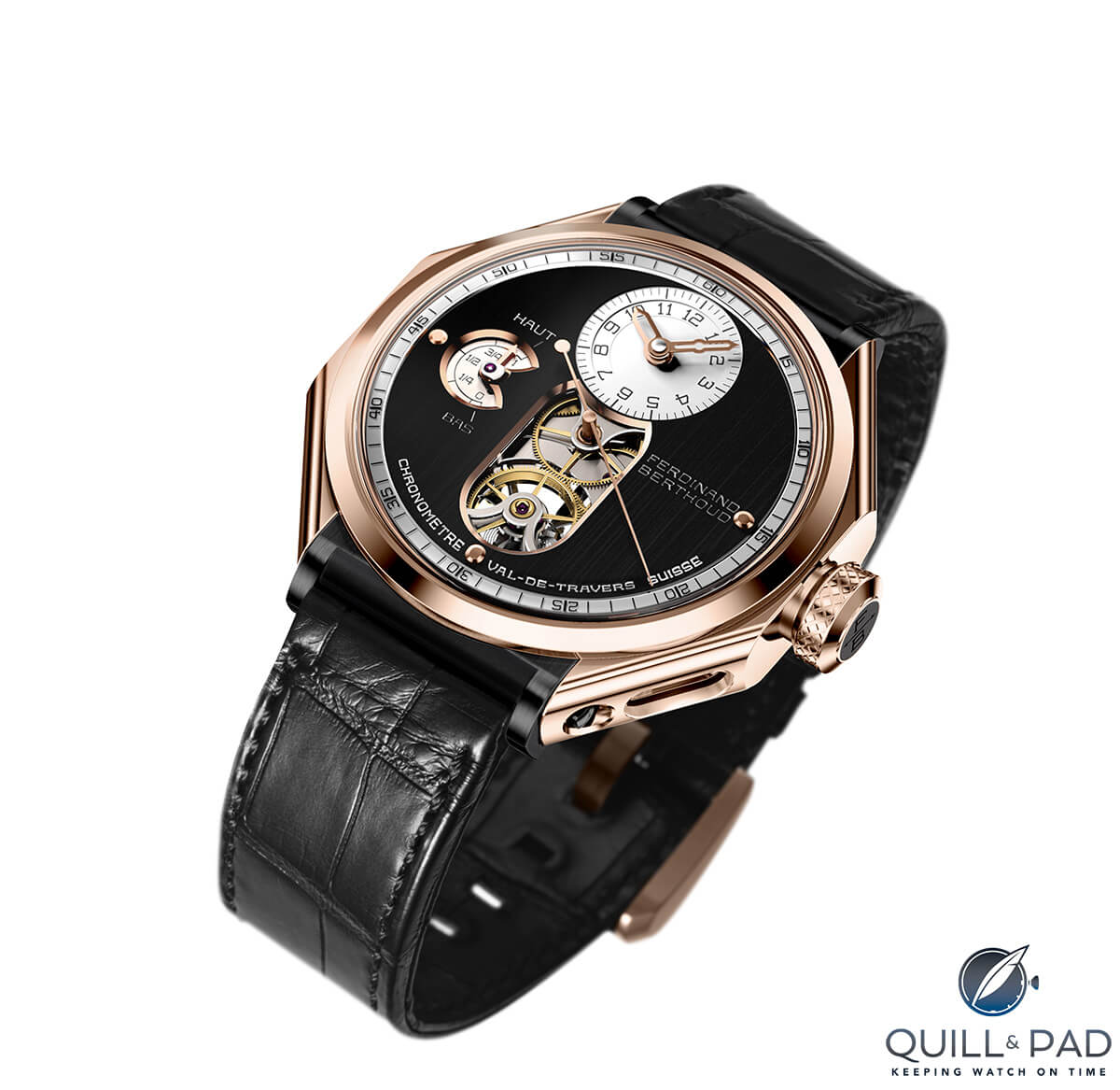 Ferdinand Berthoud FB 1 in pink gold