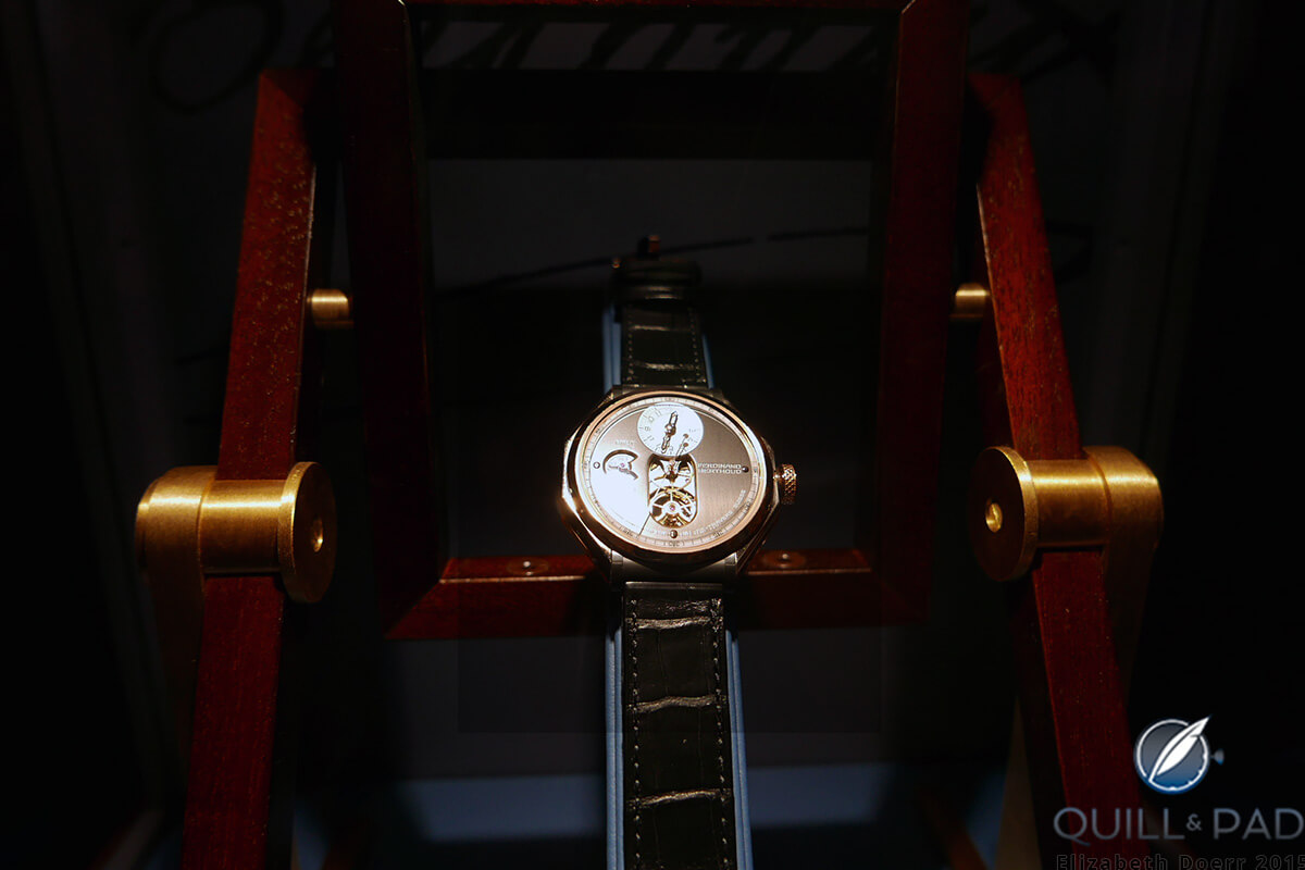 Ferdinand Berthoud FB 1 on display