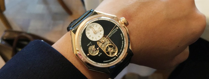 Ferdinand Berthoud FB 1 on the wrist