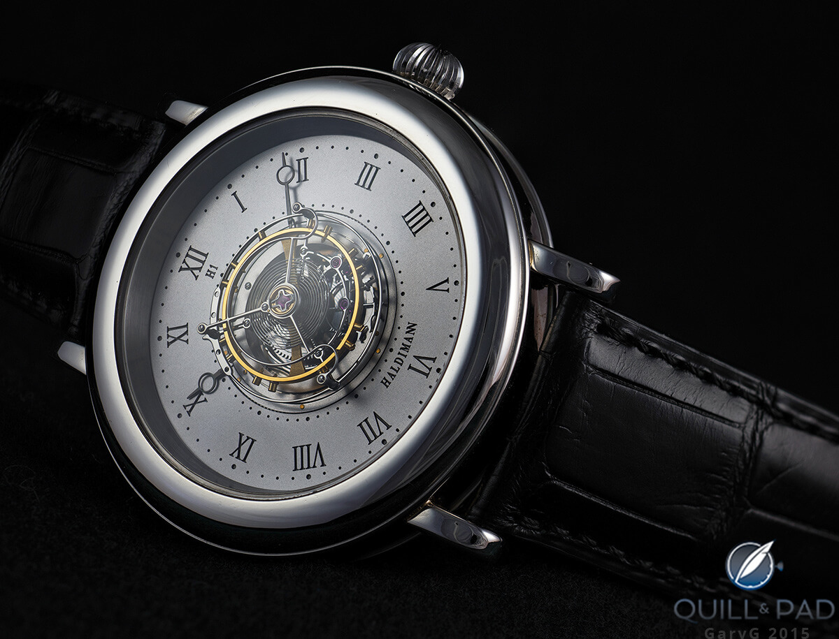 Parting shot: Haldimann H1 Flying Central Tourbillon
