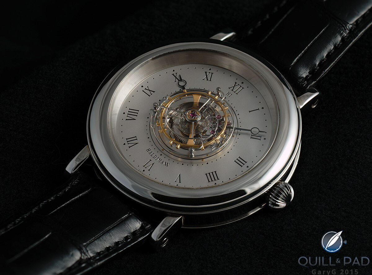 Imagine this on your nightstand: Haldimann H1