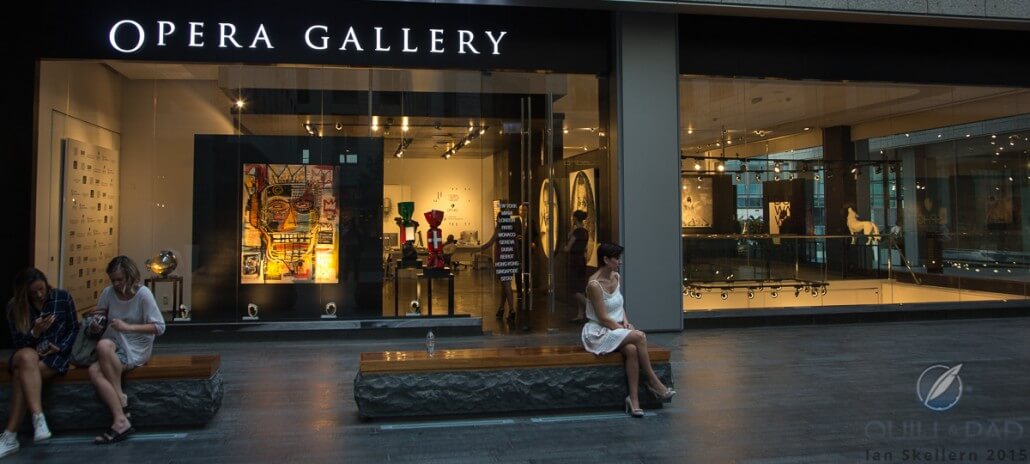 The Opera Gallery makes a very appropriate setting for the 72 pre-selected watches in the running for the 2015 Grand Prix d'Horlogerie de Genève