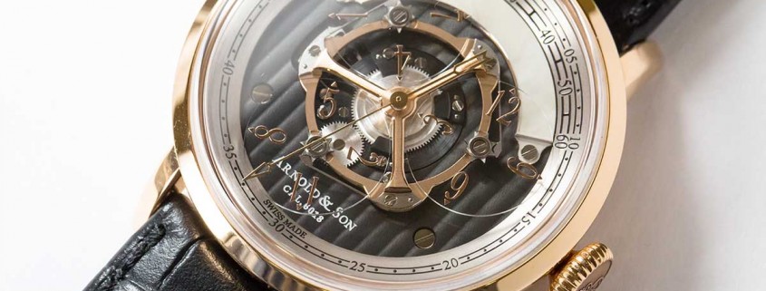 Arnold & Son Golden Wheel