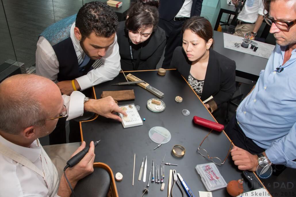 Watchmaking master class with Lang & Heyne CEO Marco Lang at Dubai Watch Week