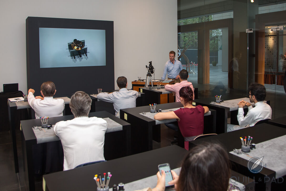 Watchmaking Masterclass with Peter Speake-Marin at Dubai Watch Week