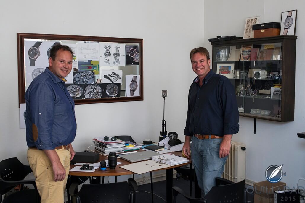 The horological brothers: Tim and Bart Grönefeld