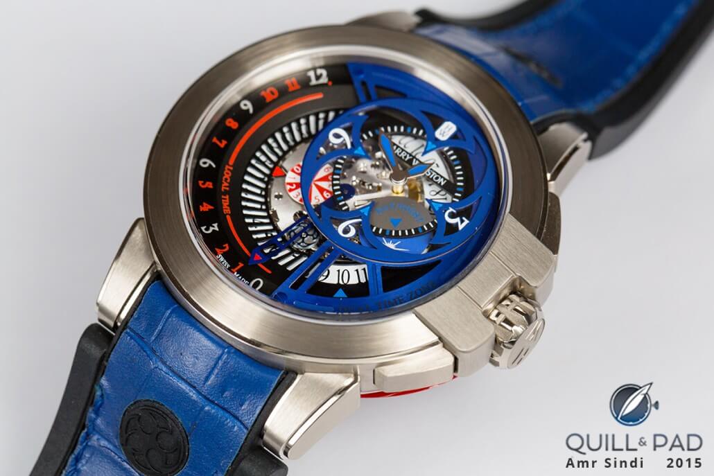 Harry Winston Ocean Dual Time Retrograde for Only Watch 2015